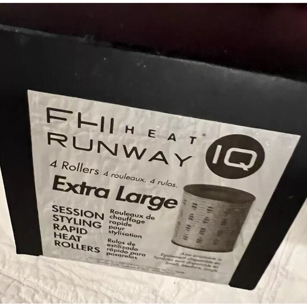 FHI Heat Runway IQ Session Styling Rapid Heat Rollers‎ Extra Large XL Curlers